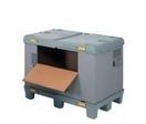 Caisse palette en plastique pliable 1200X800 : ALLIBERT BP120899