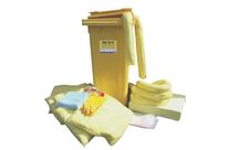 Bac mobile d'intervention sur roue  jusqu'à 100 L spécial produits chimiques - MOB 100 CH 