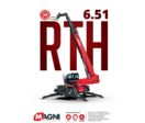 Chariot télescopique Rotatif Magni ( capacité 6 000 Kg  hauteur 51 mètres ) | RTH 6.51