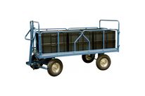 Remorque industrielle 1 essieu directeur - 1000 kg