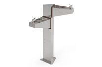 Fontaine de ville inox 2 robinets - Dual