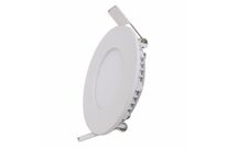 Downlight Dalle LED 12W Extra Plate Ronde - Blanc Chaud 2300K - 3500K / Blanc - Blanc Neutre