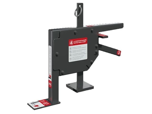 Dispositif anti-intrusion par verrouillage de porte