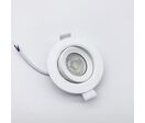 Spot LED Encastrable 5W 30° Orientable - Blanc Neutre 4000K - 5500K
