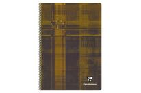Cahier spirale Clairefontaine - A4 grands carreaux  100 pages 90 gr