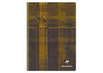 Cahier spirale Clairefontaine - A4 grands carreaux  100 pages 90 gr