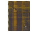 Cahier spirale Clairefontaine - A4 grands carreaux  100 pages 90 gr