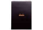 Bloc-bureau Spirale Rhodia NOTEPAD A4 petits carreaux 80 feuilles