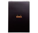 Bloc-bureau Spirale Rhodia NOTEPAD A4 petits carreaux 80 feuilles