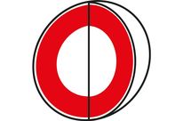 Panneau interdiction avec volet type B