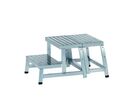 Duarib - Marchepied MODULO STEP 2 marches XL Aluminium - Charge 150kg - Hauteur accès 2.40m - Entrepôt