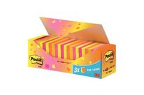 Notes Post-it  assortis 76 x 76 Lot de 24