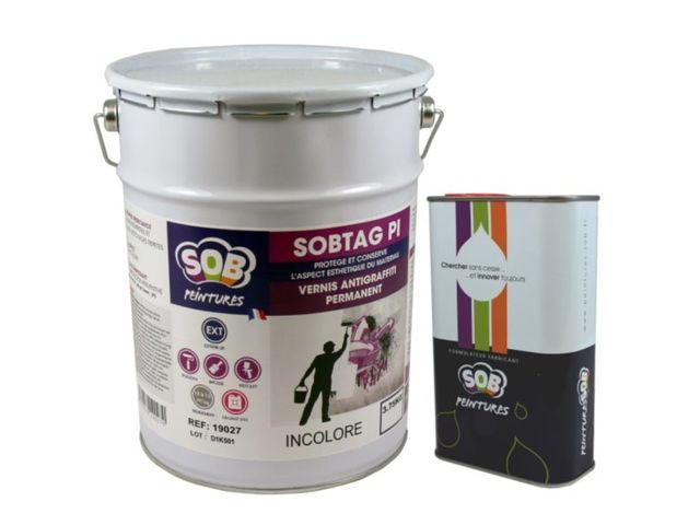 Vernis antigraffiti permanent -SOBTAG PI