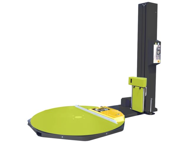 Banderoleuse à plateau tournant avec module pince, coupe et soudure | AKA® TITANIUM III VIP