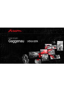 Gaggenau poursuit sa recherche d'une qualité de fabrication toujours plus élevée avec les bras et les scanners Kreon.