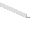 Cornière PVC  10 x 10 mm ép. 1mm, blanche