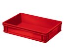 Caisse plastique Athéna coloris rouge 20 litres