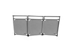 Barrière d'intervention paravent - Uni gris