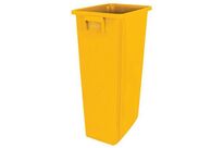 Probbax - Poubelle de tri intérieur Jaune 80 L - Plastique Polypropylène - Tri Sélectif Facile