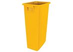 Probbax - Poubelle de tri intérieur Jaune 80 L - Plastique Polypropylène - Tri Sélectif Facile