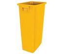 Probbax - Poubelle de tri intérieur Jaune 80 L - Plastique Polypropylène - Tri Sélectif Facile