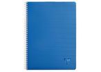 Cahier spirale Clairefontaine Linicolor Intensive - A4 petits carreaux  180 pages 90g