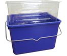 Seau rectangulaire avec film éco-recharge