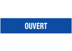 Panneau Ouvert - Rigide 330x75mm - 4120577