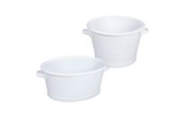 Baquets ronds et ovales avec fond renforcé