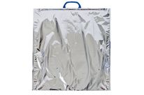 Pochette isotherme 40x50, 20L avec poignée, SilverBag - Lot de 100 unités