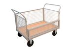 Chariot grillagé 4 côtés