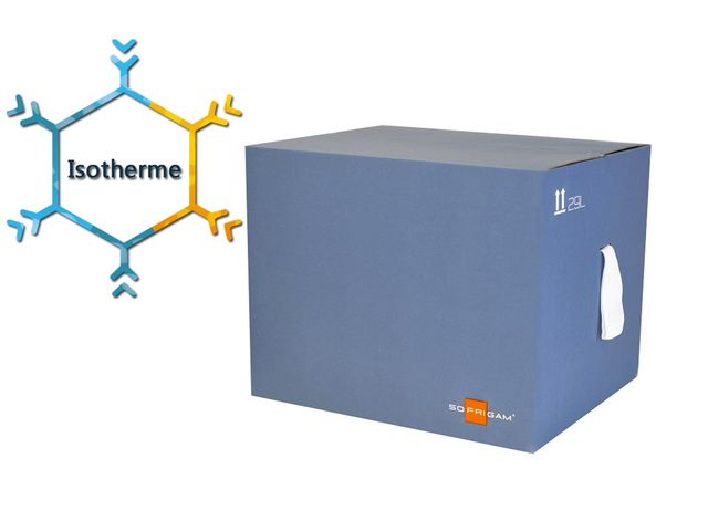 Emballage isotherme - BOX 29L - isotherme - vendue  par lot de 5