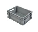 Bac euronorme à parois pleines et fond fermé