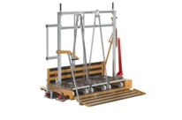 Portique avec rampe d&amp;#039;accès