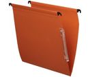 Dossier suspendu Kraft Budget fond V pour armoires Orange