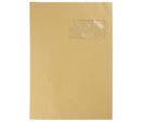 Pochette Budget Kraft Plate 229x324 avec fenétre 50 - 90 gr Boite:250