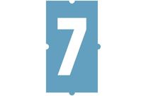 Pochoir à enduit - Chiffre 7