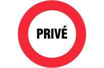 Panneau Privé - Rigide Ø300mm - 4062136