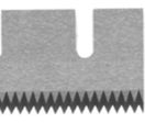 Lame dentée pour scotcheuse COMMARME