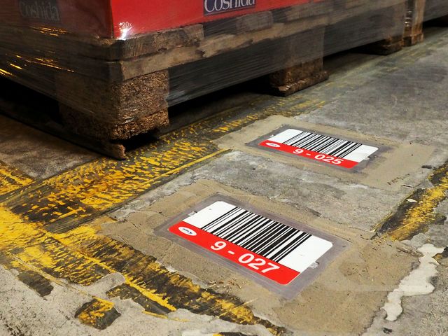 Marquage au sol haute résistance 