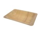 Assiette Rectangle Bois 19.5X14CM X100 Firplast