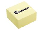 Bloc cube Jaune Business 76 x 76 Bloc de 400 feuilles