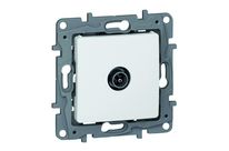 Gamme Niloé - blanc - prise TV