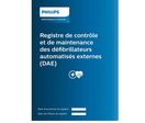 Registre de maintenance pour défibrillateurs (DAE) I ref. 989604313741