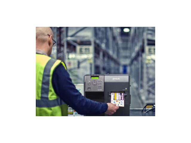 Imprimante couleur pour étiquettes industrielles | EPSON C7500