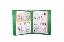 Pupitre INFOFLEX Mural 12 Pochettes VERTES