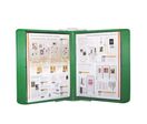 Pupitre INFOFLEX Mural 12 Pochettes VERTES