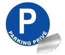 Panneau Parking privé - Alu Ø300mm - 4010601
