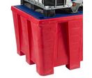 Bac de rétention plastique 1 cuve 1200 litres | MRP1200
