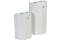 Corbeille murale demi-lune